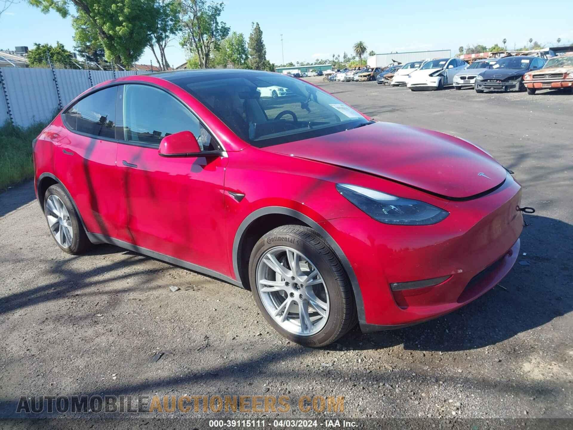 7SAYGDEE7NF557364 TESLA MODEL Y 2022