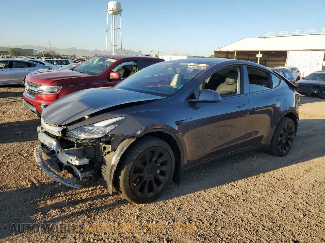 7SAYGDEE8NF355987 TESLA MODEL Y 2022