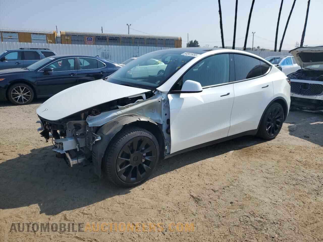 7SAYGDEE8NF558331 TESLA MODEL Y 2022