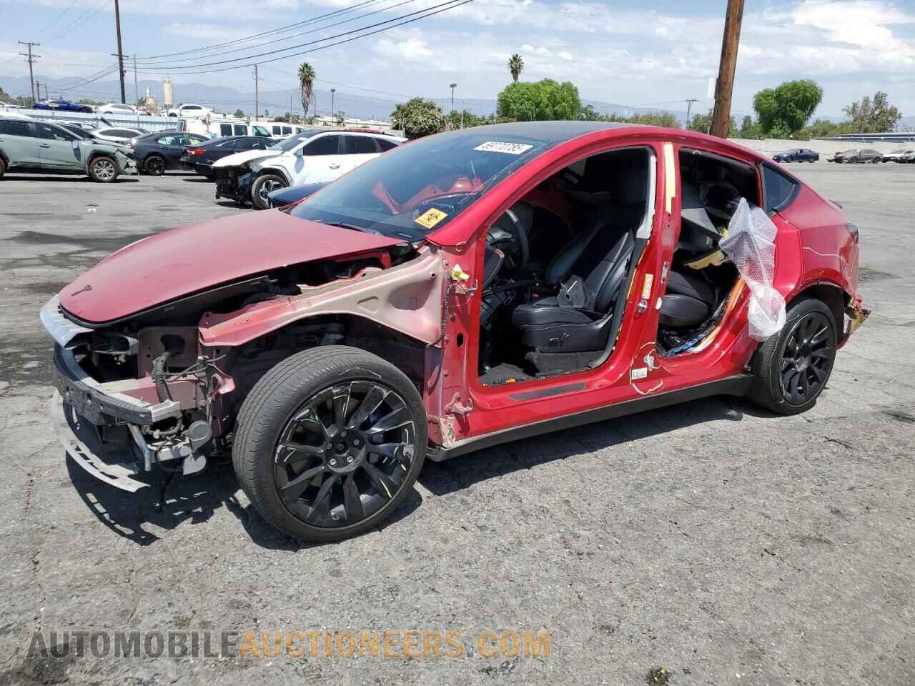 7SAYGDEE9NF347199 TESLA MODEL Y 2022