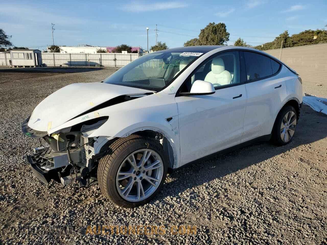 7SAYGDEE9NF367274 TESLA MODEL Y 2022