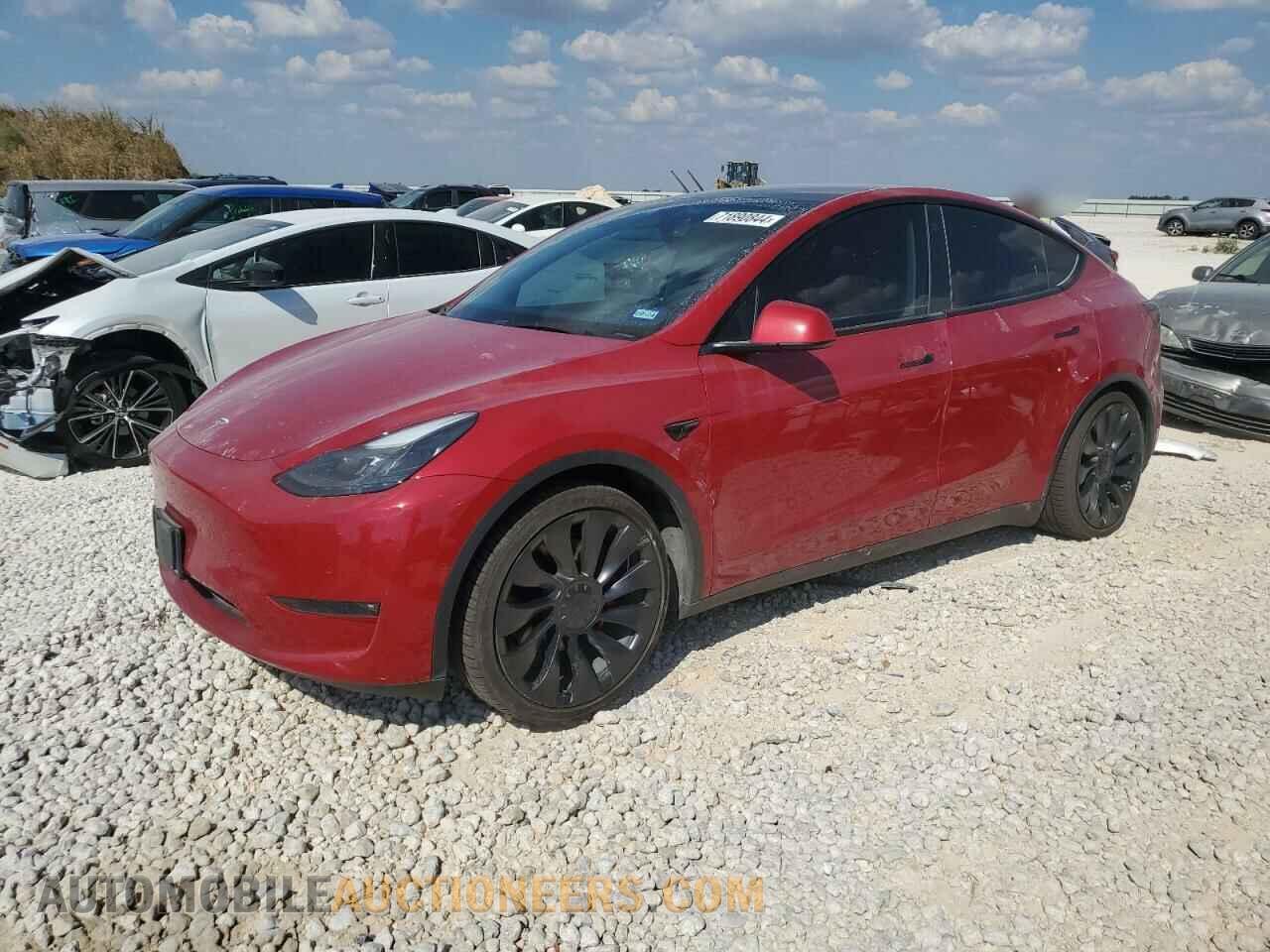 7SAYGDEF4NF522516 TESLA MODEL Y 2022