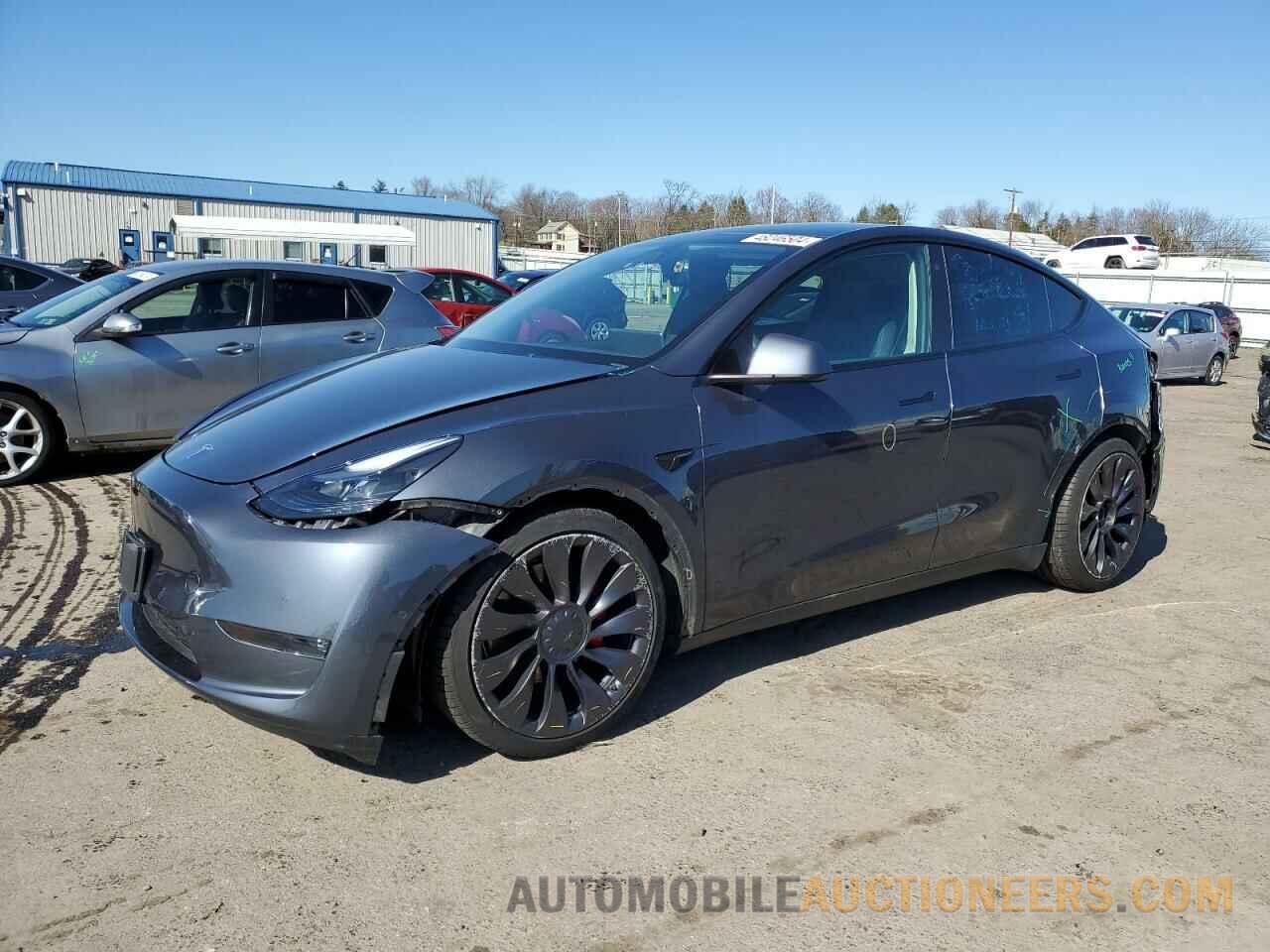 7SAYGDEF6NF497585 TESLA MODEL Y 2022