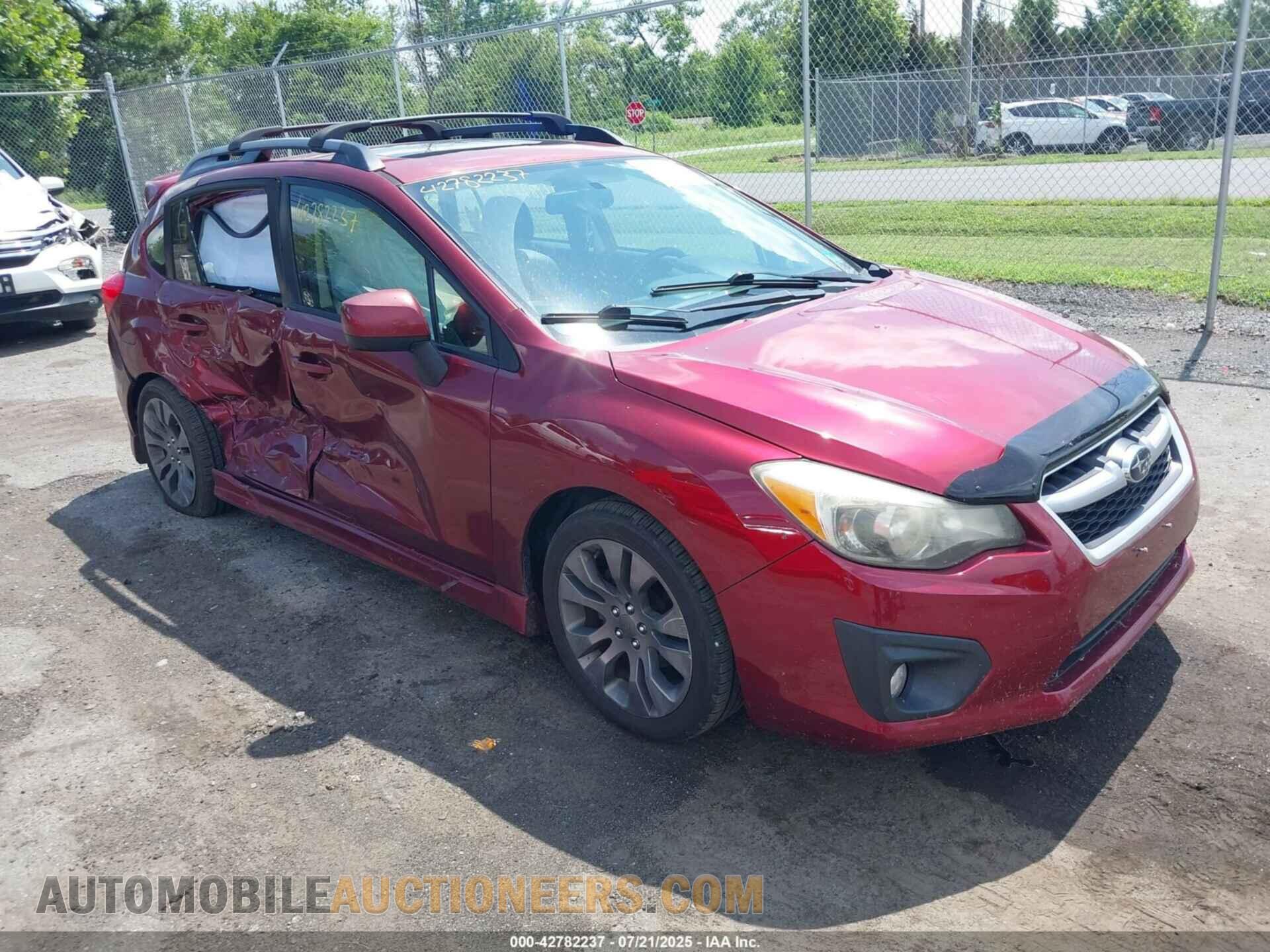 JF1GPAS69CH242573 SUBARU IMPREZA 2012