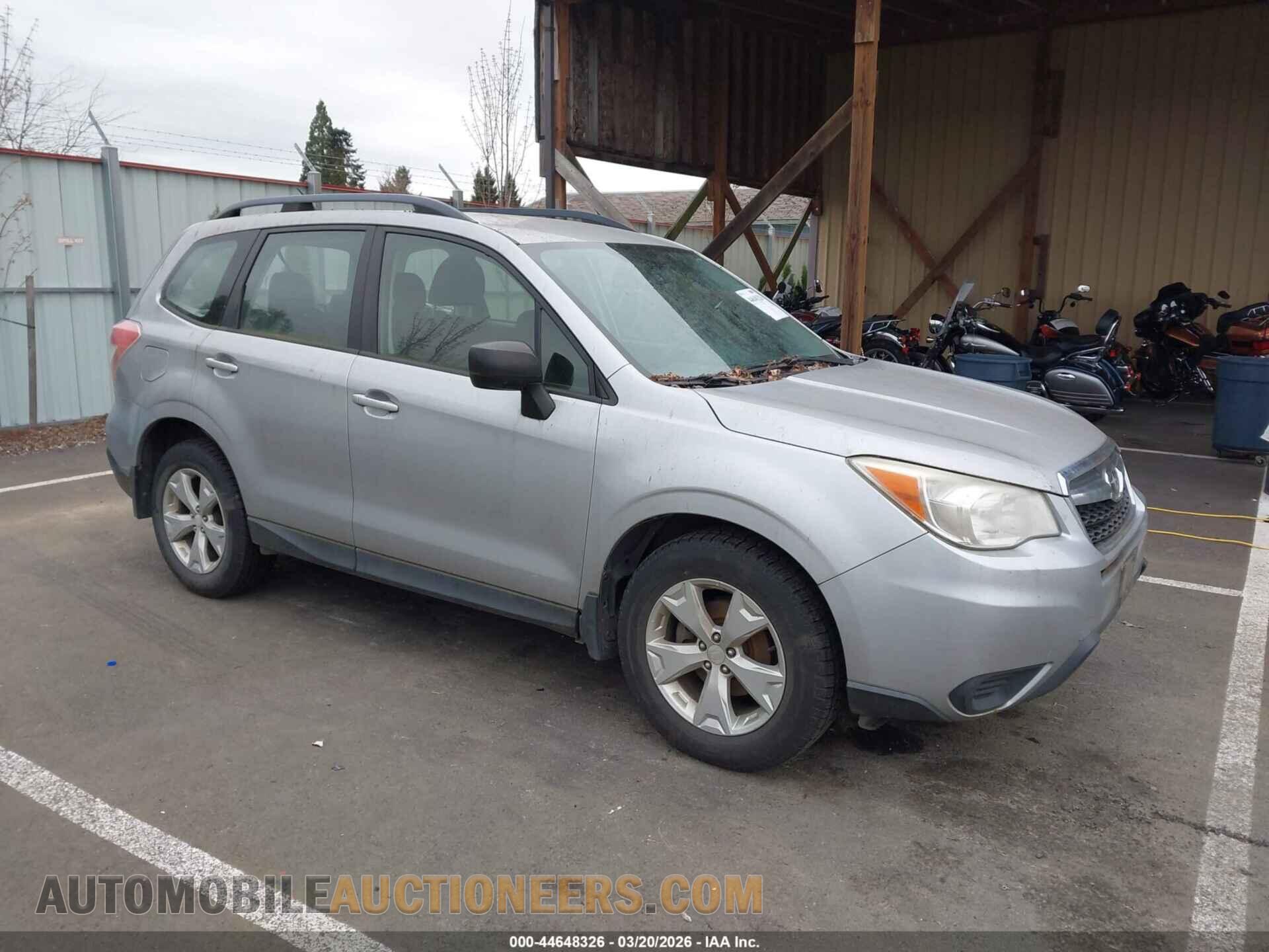 JF2SJABC8FH524270 SUBARU FORESTER 2015