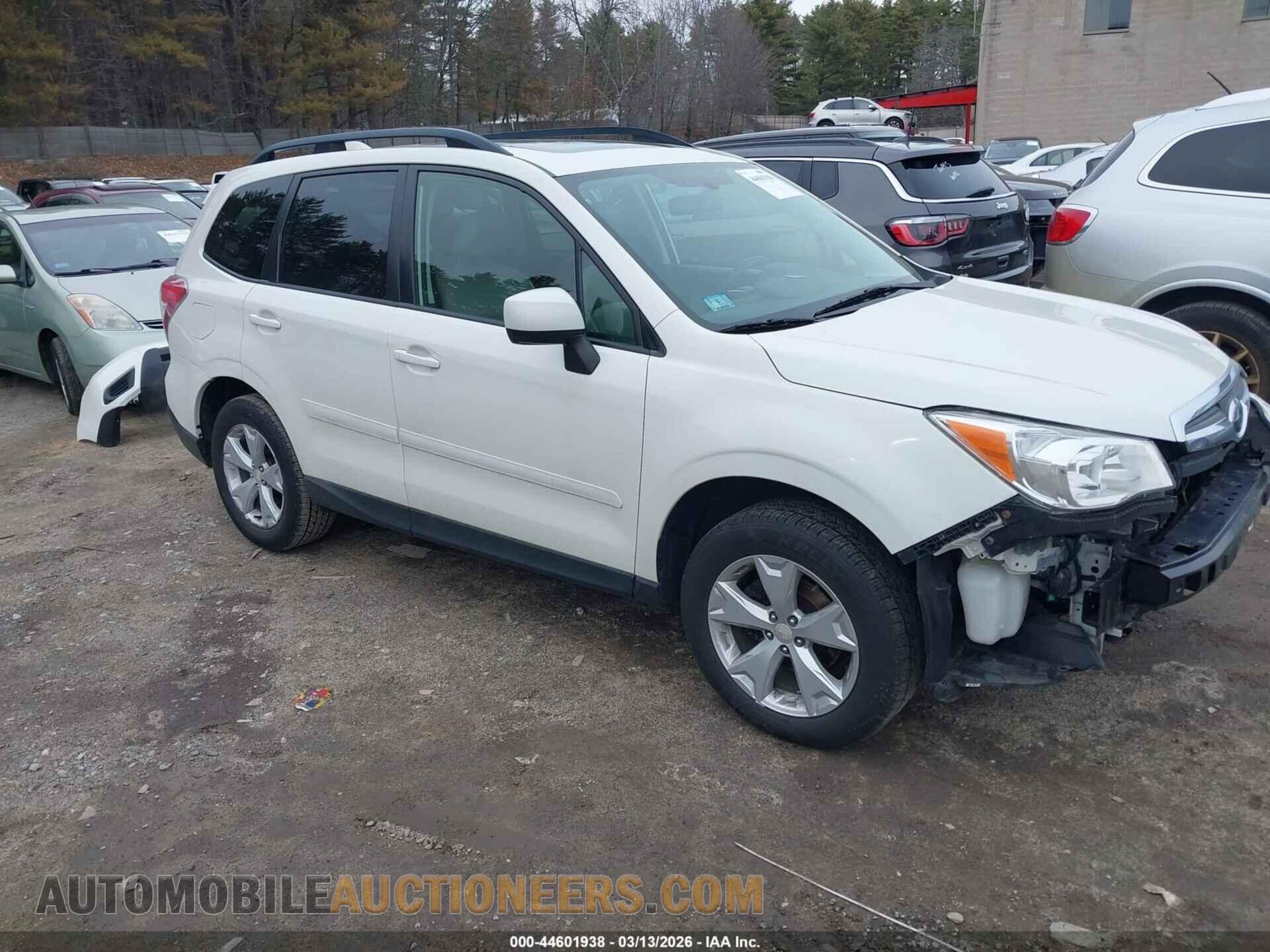 JF2SJADC2GH436717 SUBARU FORESTER 2016