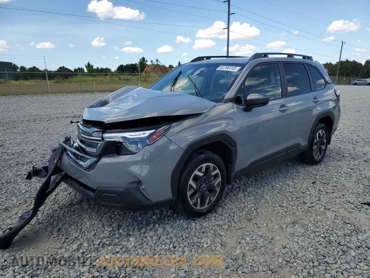JF2SLDDC8SH538530 SUBARU FORESTER 2025