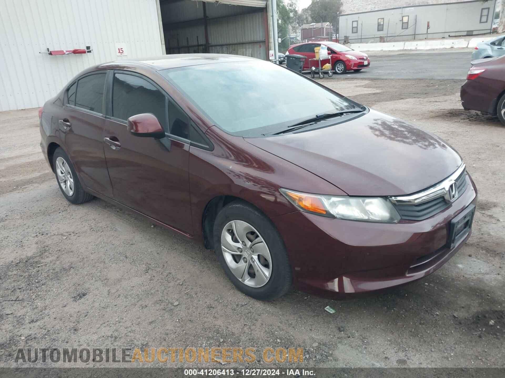 JHMFB2F50CS005497 HONDA CIVIC SDN 2012
