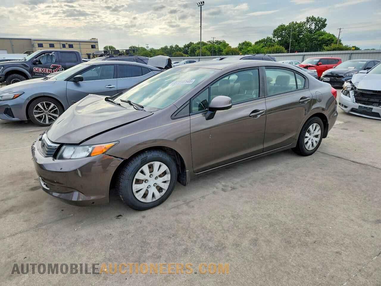 JHMFB2F51CS001636 HONDA CIVIC 2012
