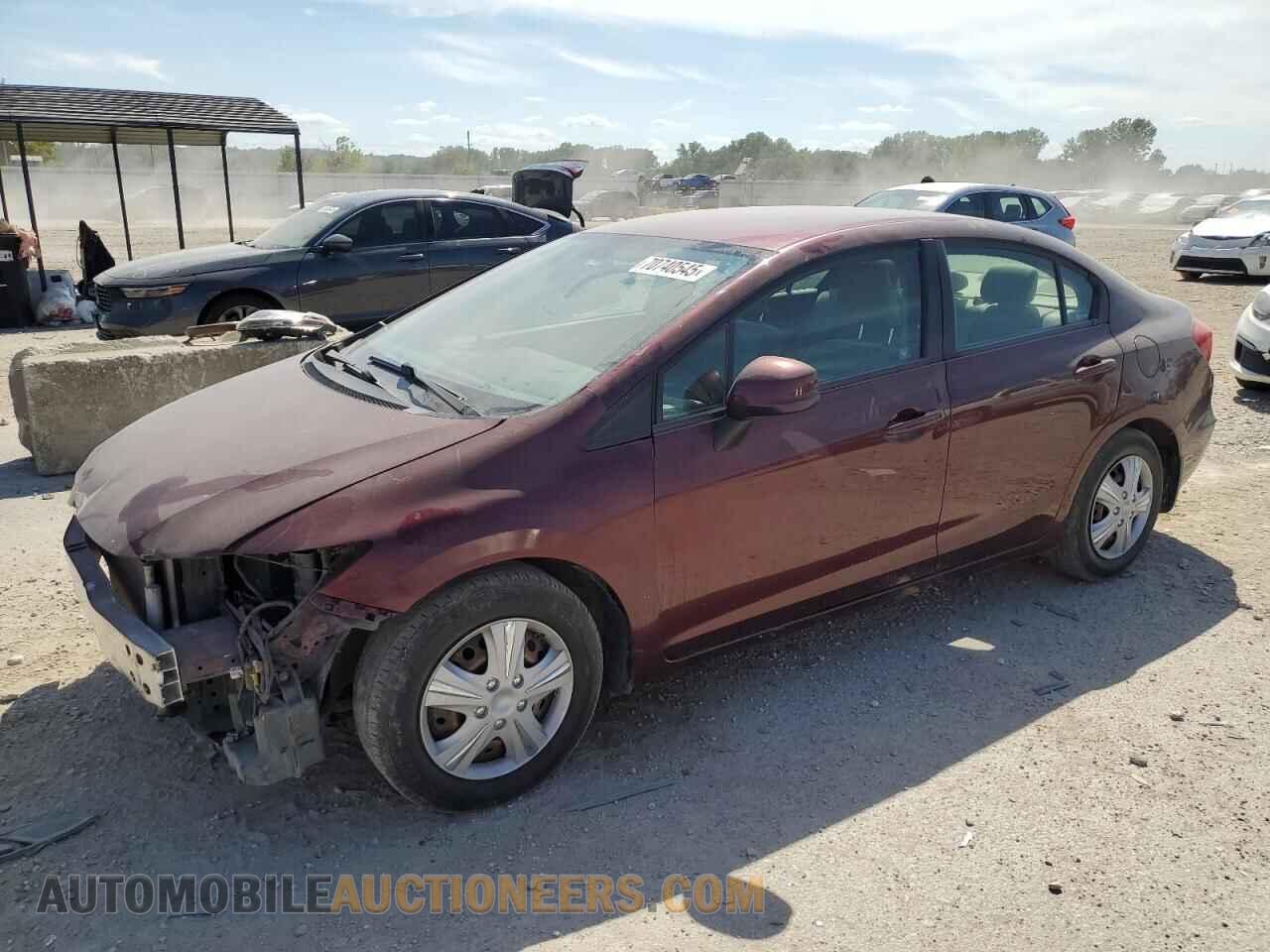 JHMFB2F52CS003606 HONDA CIVIC 2012