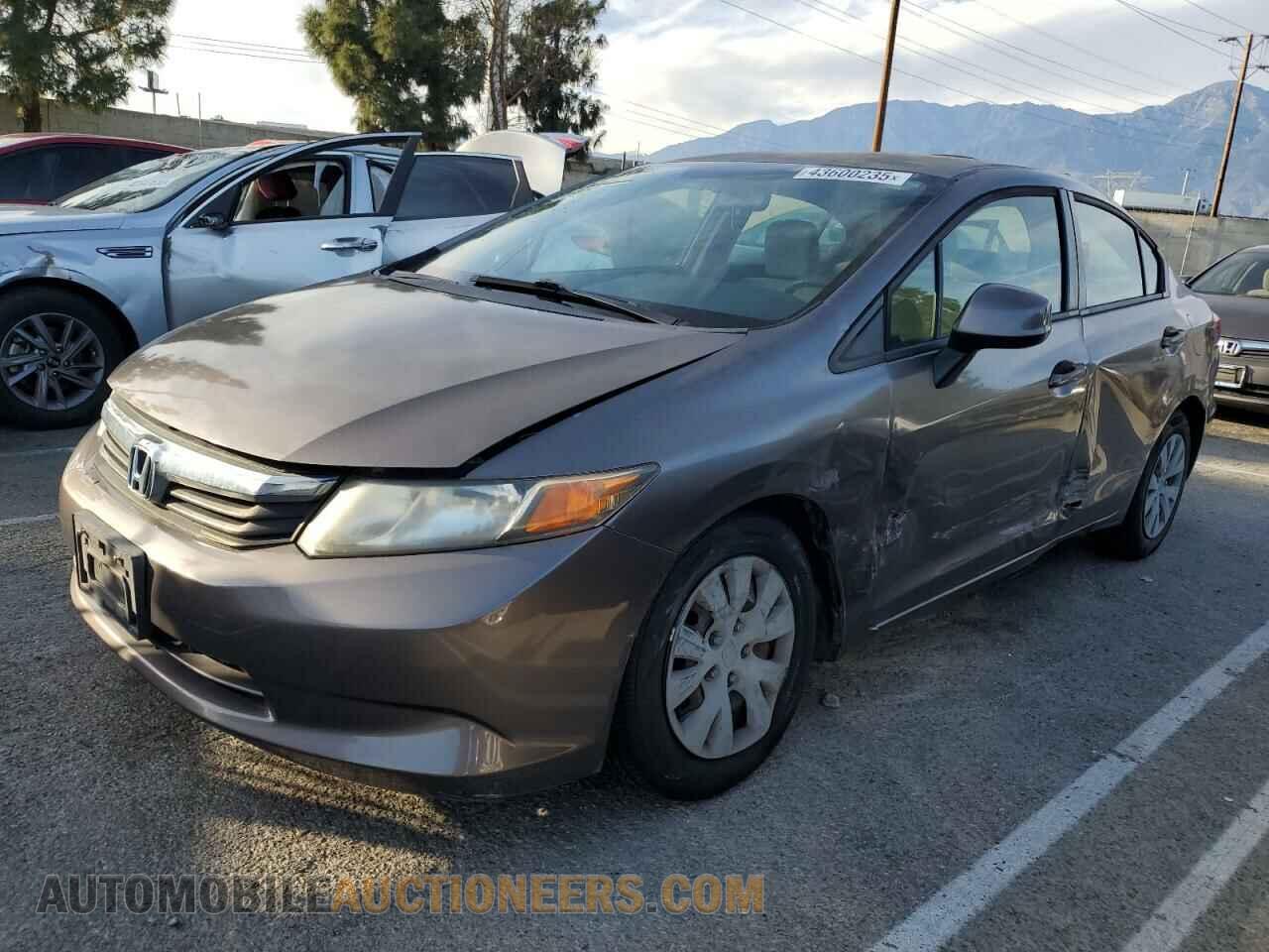 JHMFB2F56CS006170 HONDA CIVIC 2012