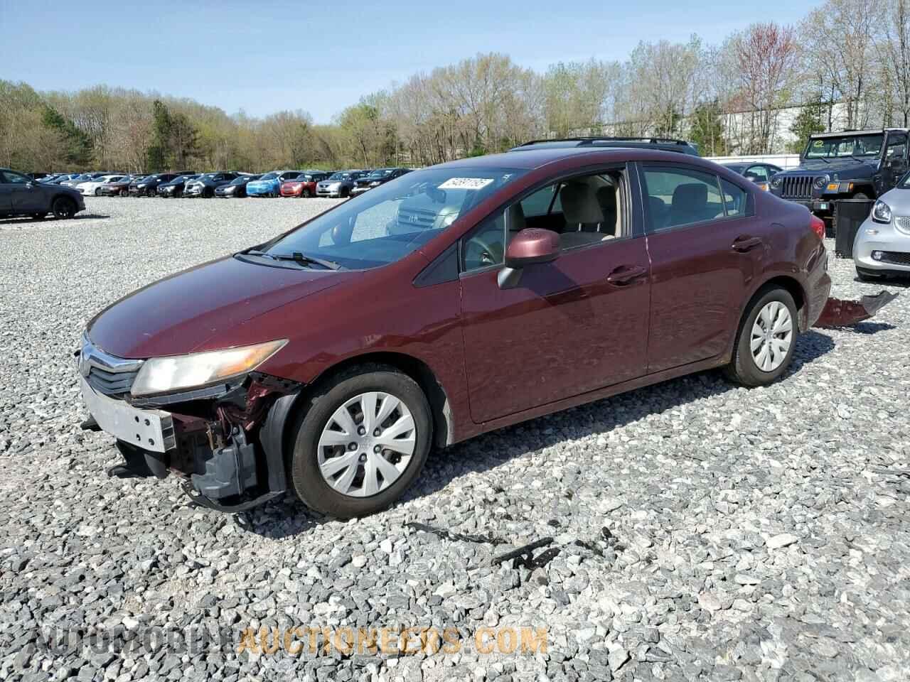 JHMFB2F58CS003111 HONDA CIVIC 2012