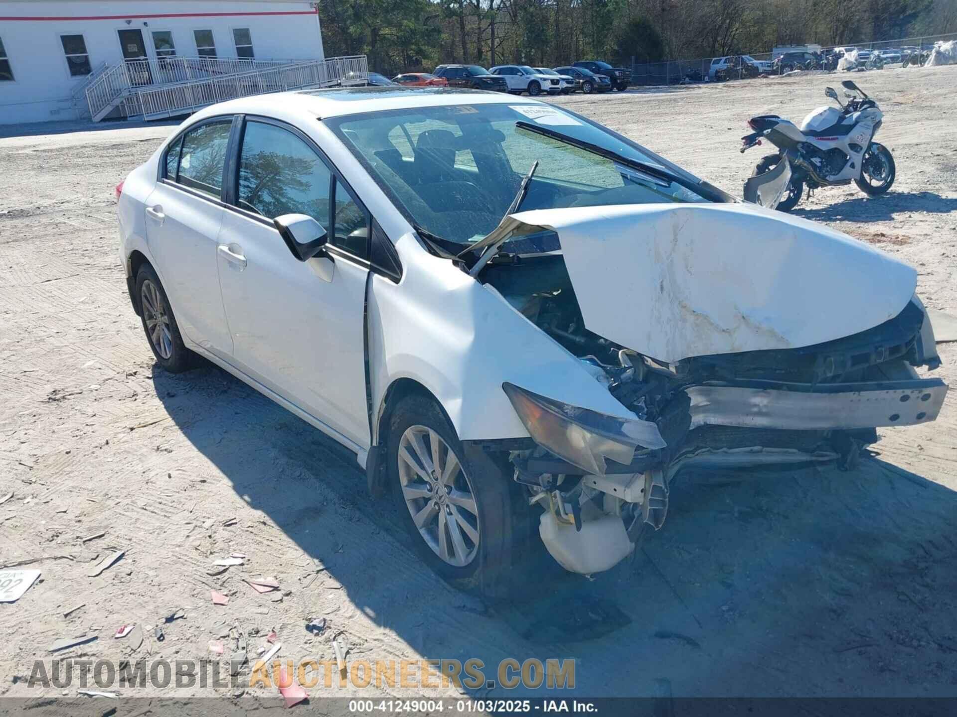 JHMFB2F85CS001021 HONDA CIVIC 2012