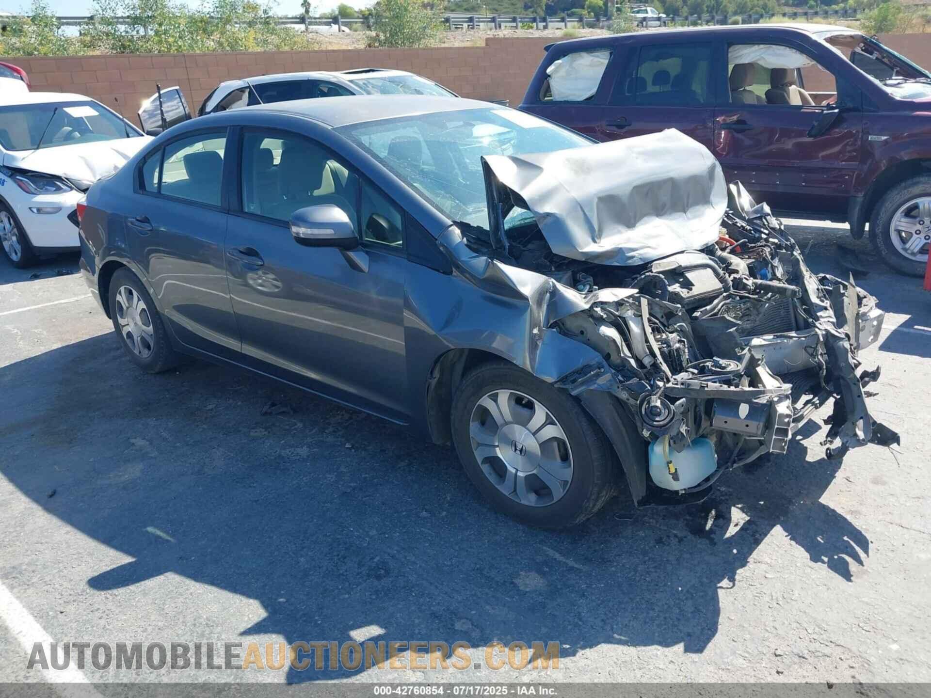 JHMFB4F20CS010796 HONDA CIVIC HYBRID 2012