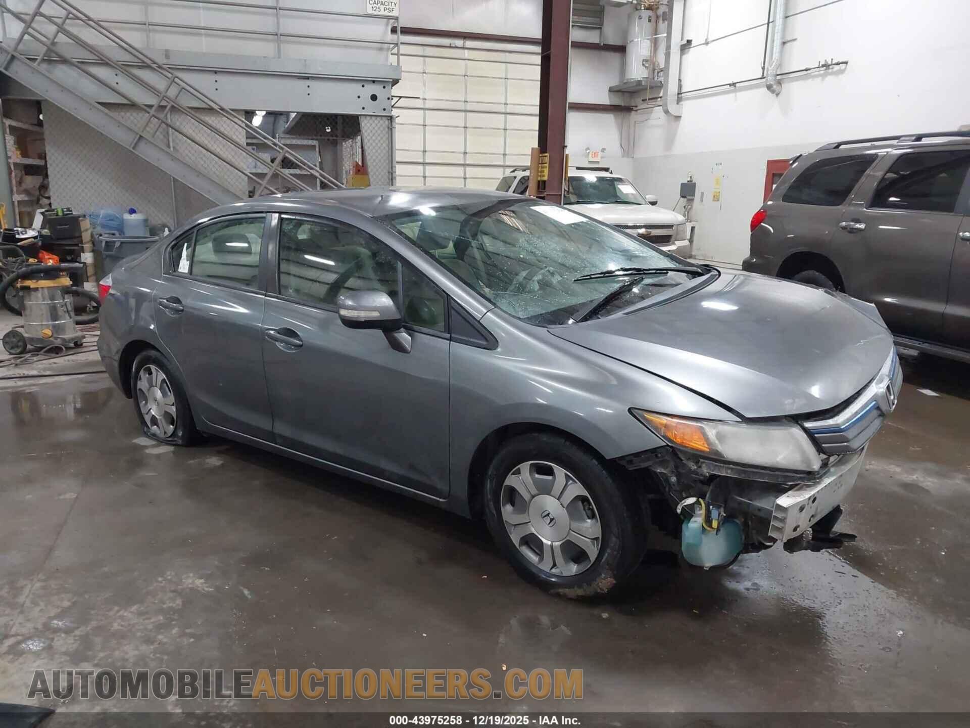 JHMFB4F26CS005165 HONDA CIVIC HYBRID 2012