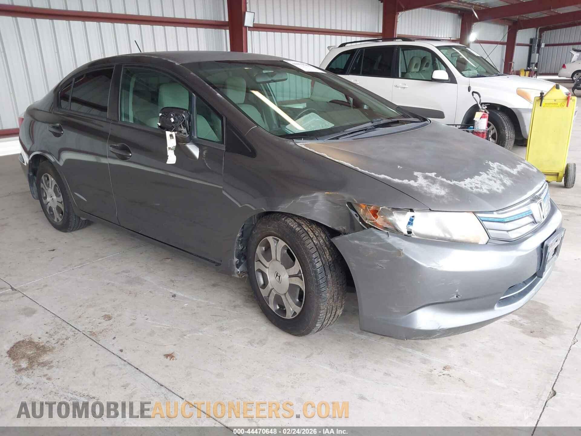 JHMFB4F28CS005278 HONDA CIVIC HYBRID 2012