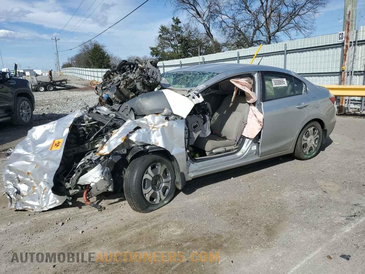 JHMFB4F2XCS002396 HONDA CIVIC 2012