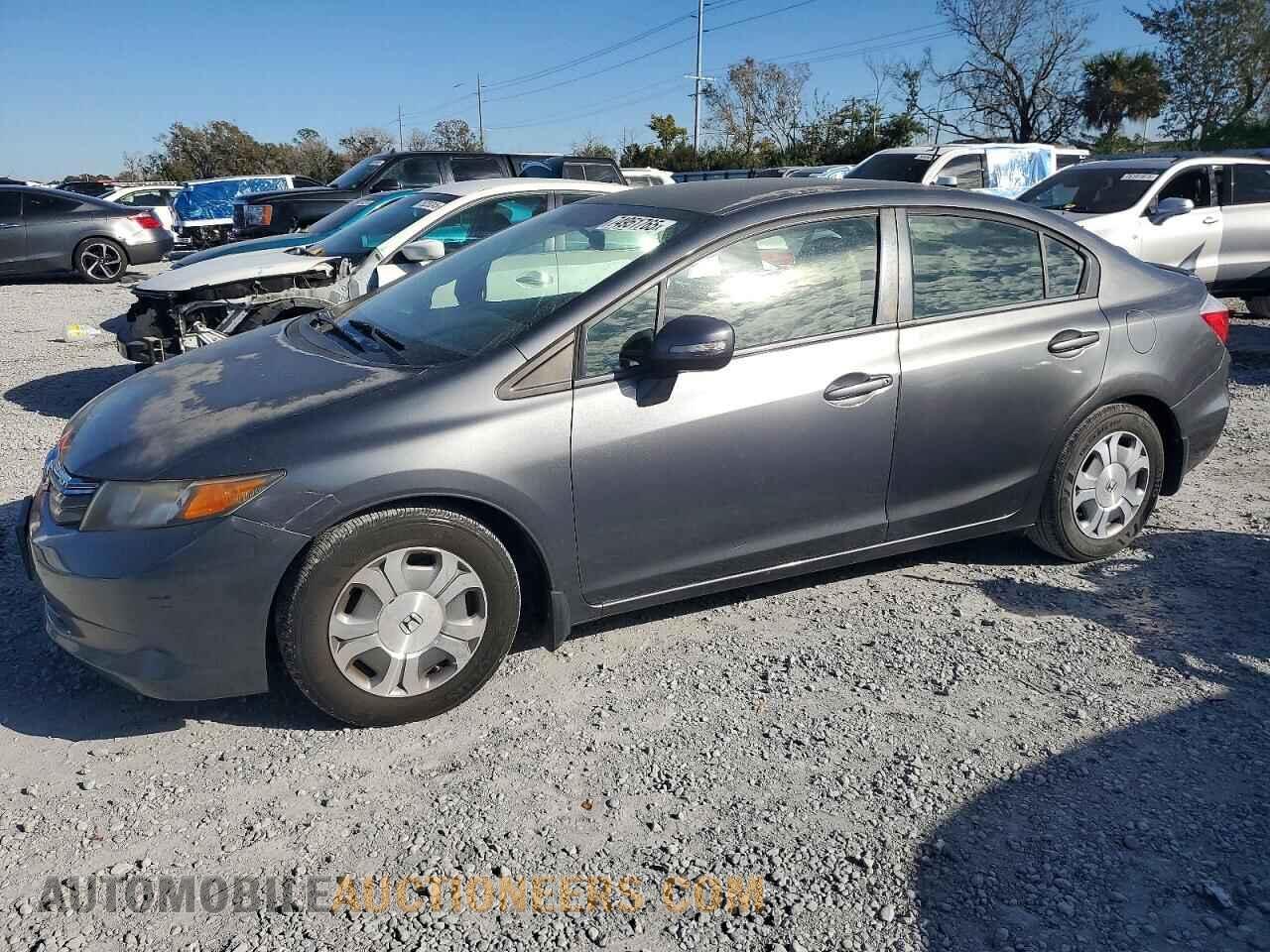JHMFB4F2XCS007632 HONDA CIVIC 2012