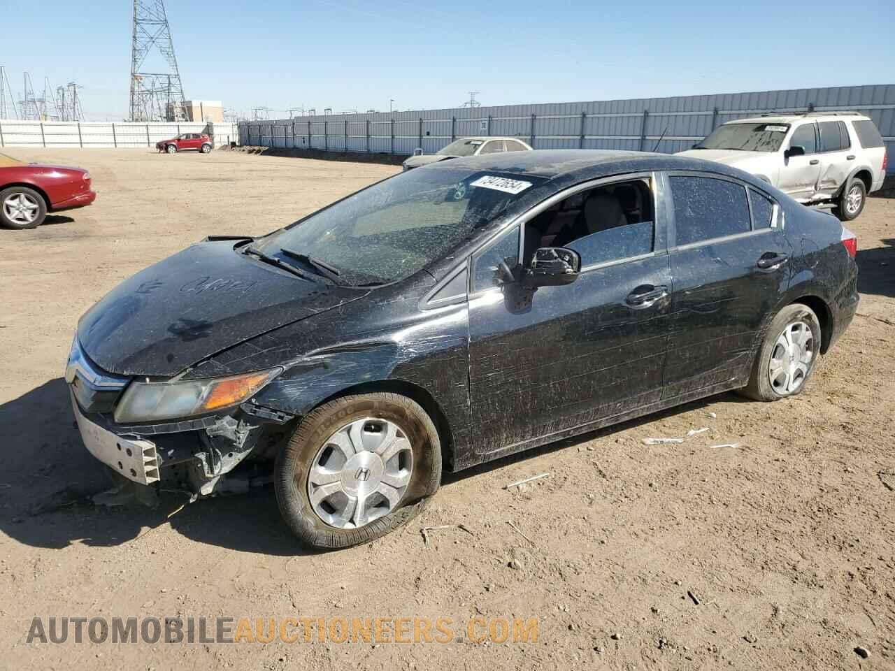 JHMFB4F2XCS009882 HONDA CIVIC 2012