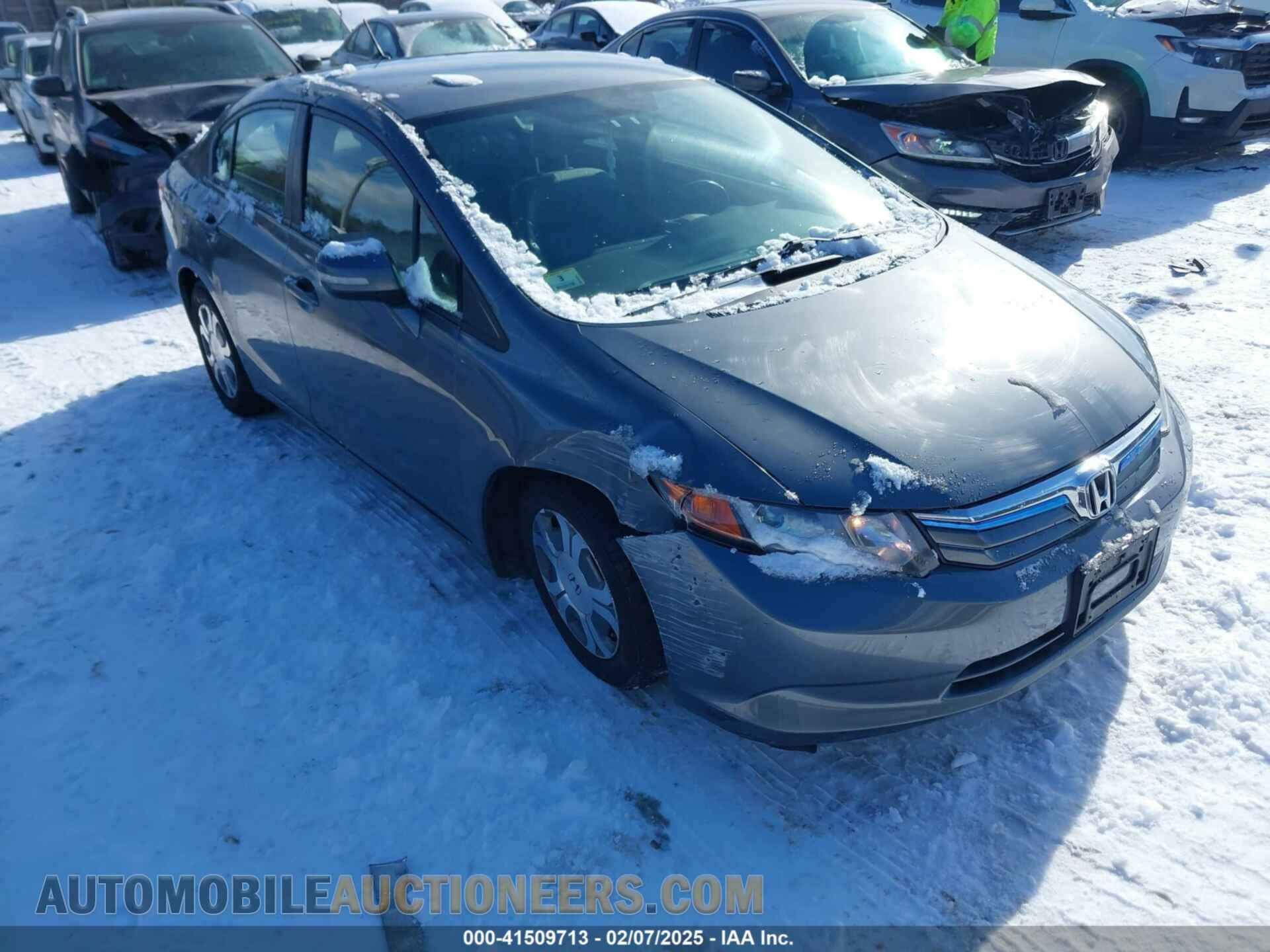 JHMFB4F35CS003299 HONDA CIVIC HYBRID 2012