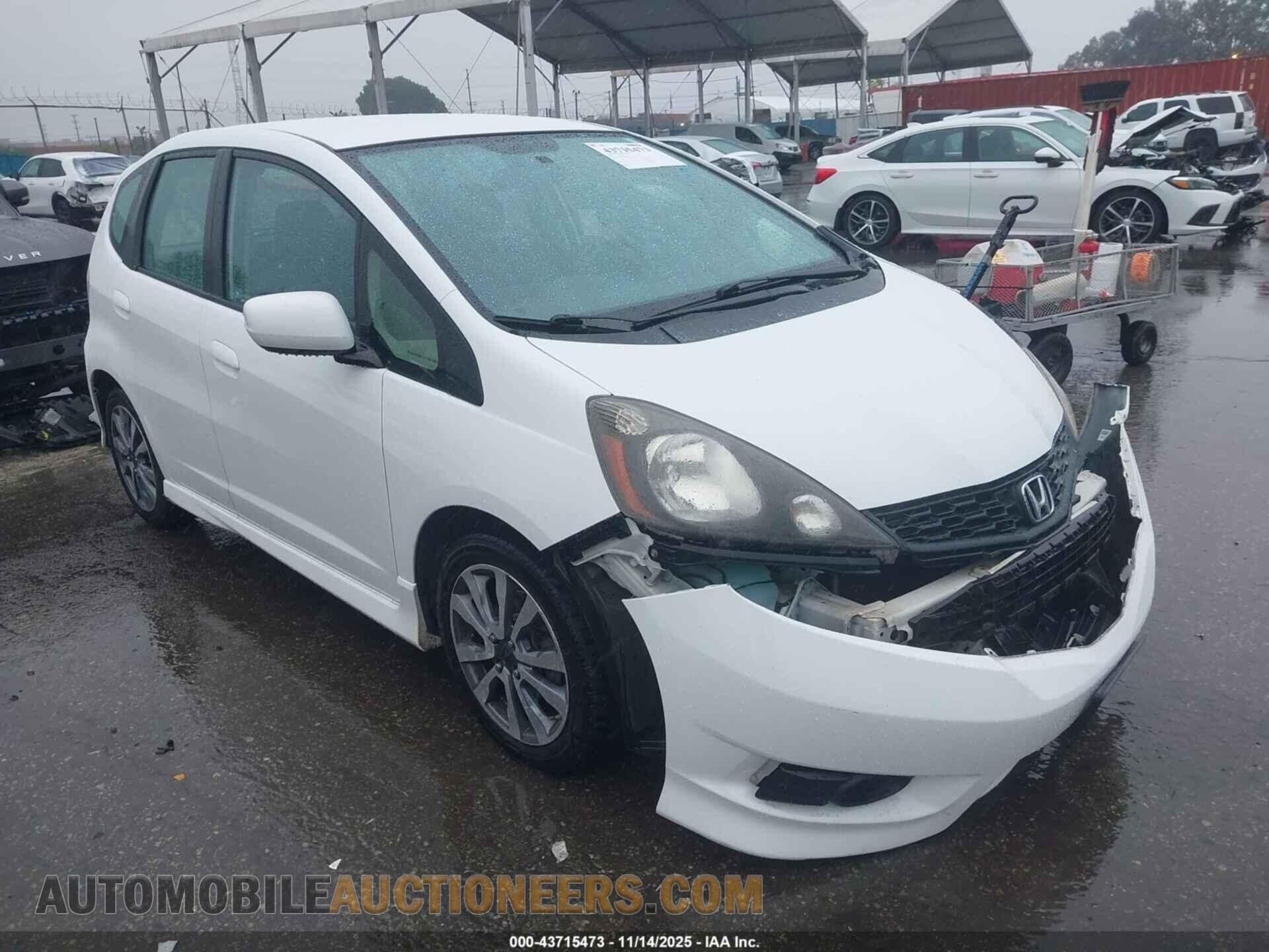 JHMGE8H52CS007683 HONDA FIT 2012