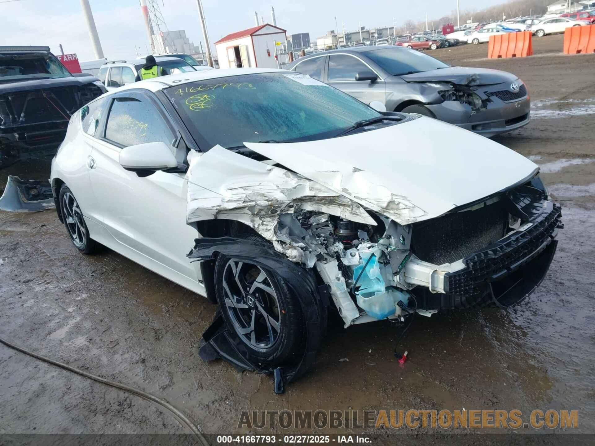 JHMZF1C63GS001166 HONDA CR-Z 2016