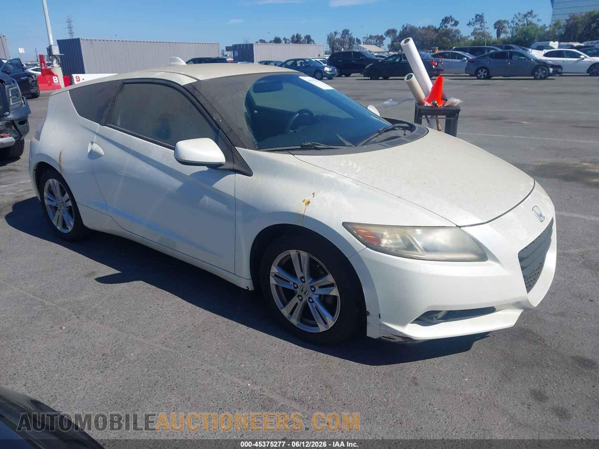 JHMZF1D63CS005176 HONDA CR-Z 2012