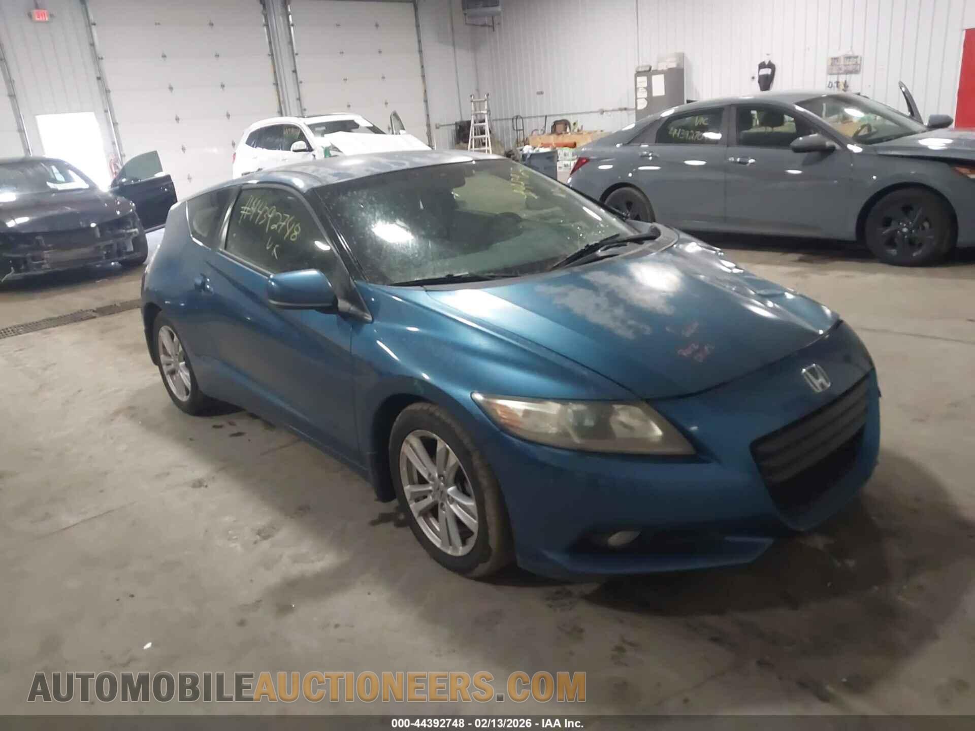 JHMZF1D69CS005487 HONDA CR-Z 2012