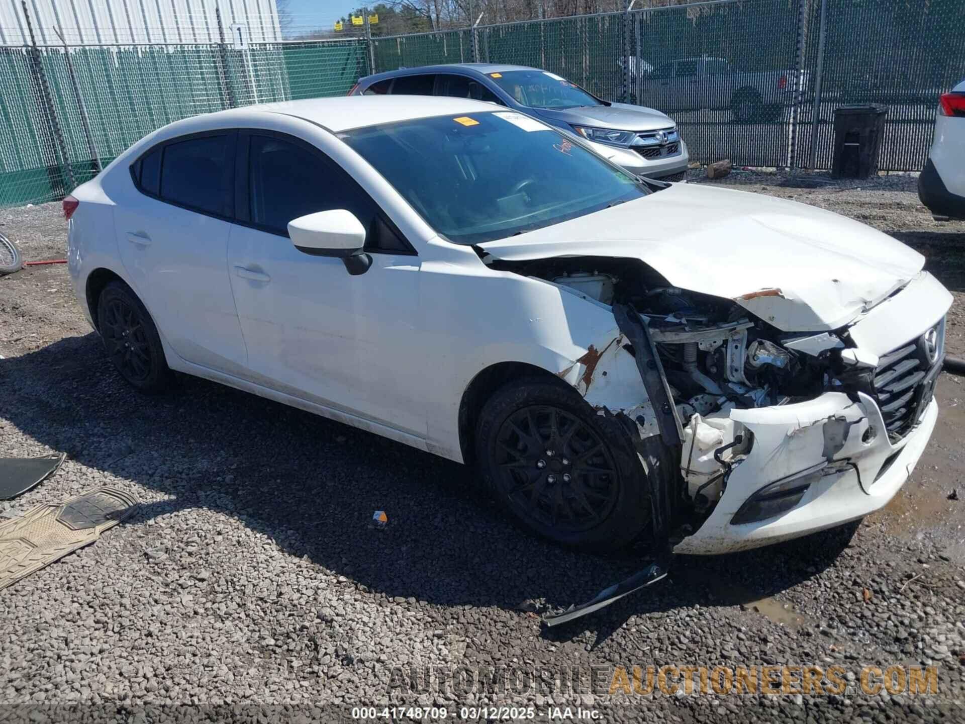 JM1BN1U70H1100824 MAZDA MAZDA3 2017