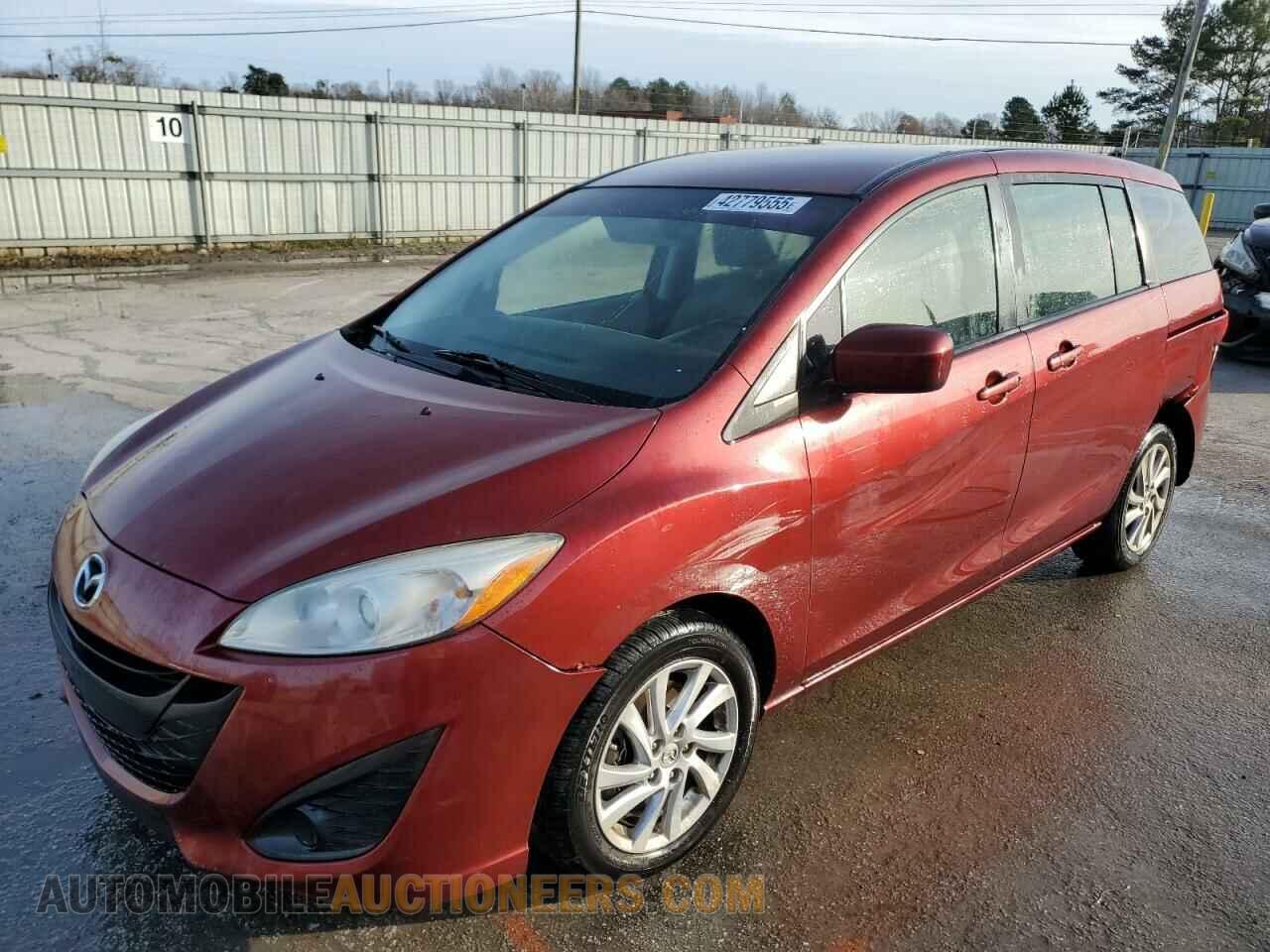 JM1CW2BL7C0133907 MAZDA 5 2012