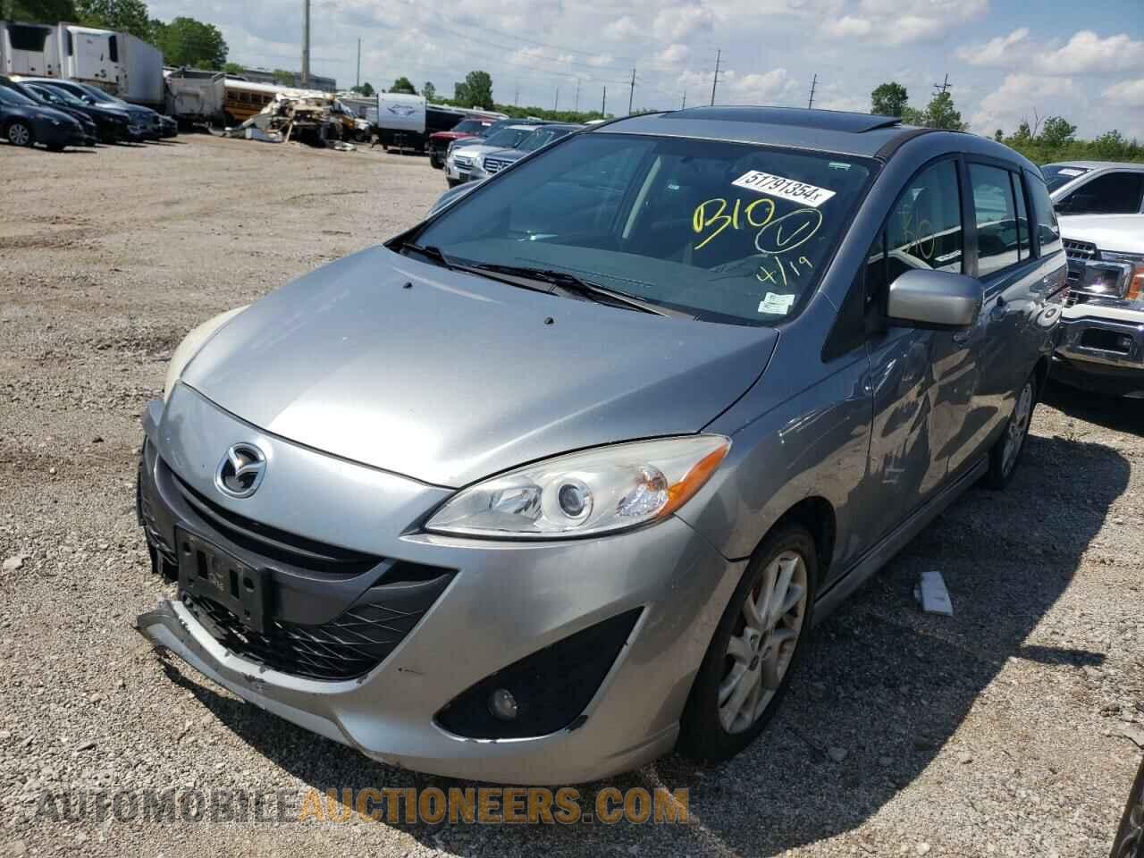 JM1CW2CL3C0140366 MAZDA 5 2012
