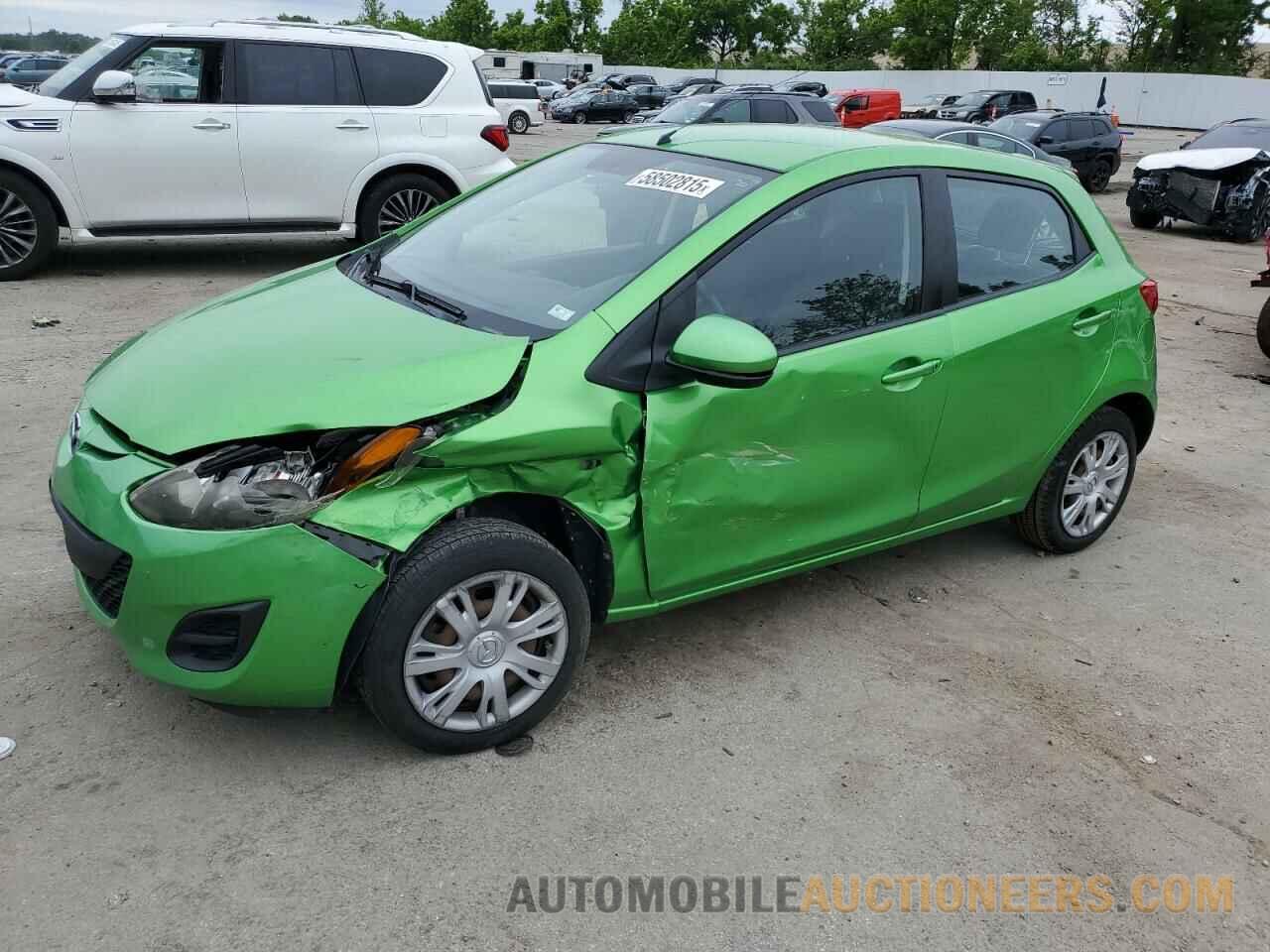 JM1DE1KY7D0154285 MAZDA 2 2013