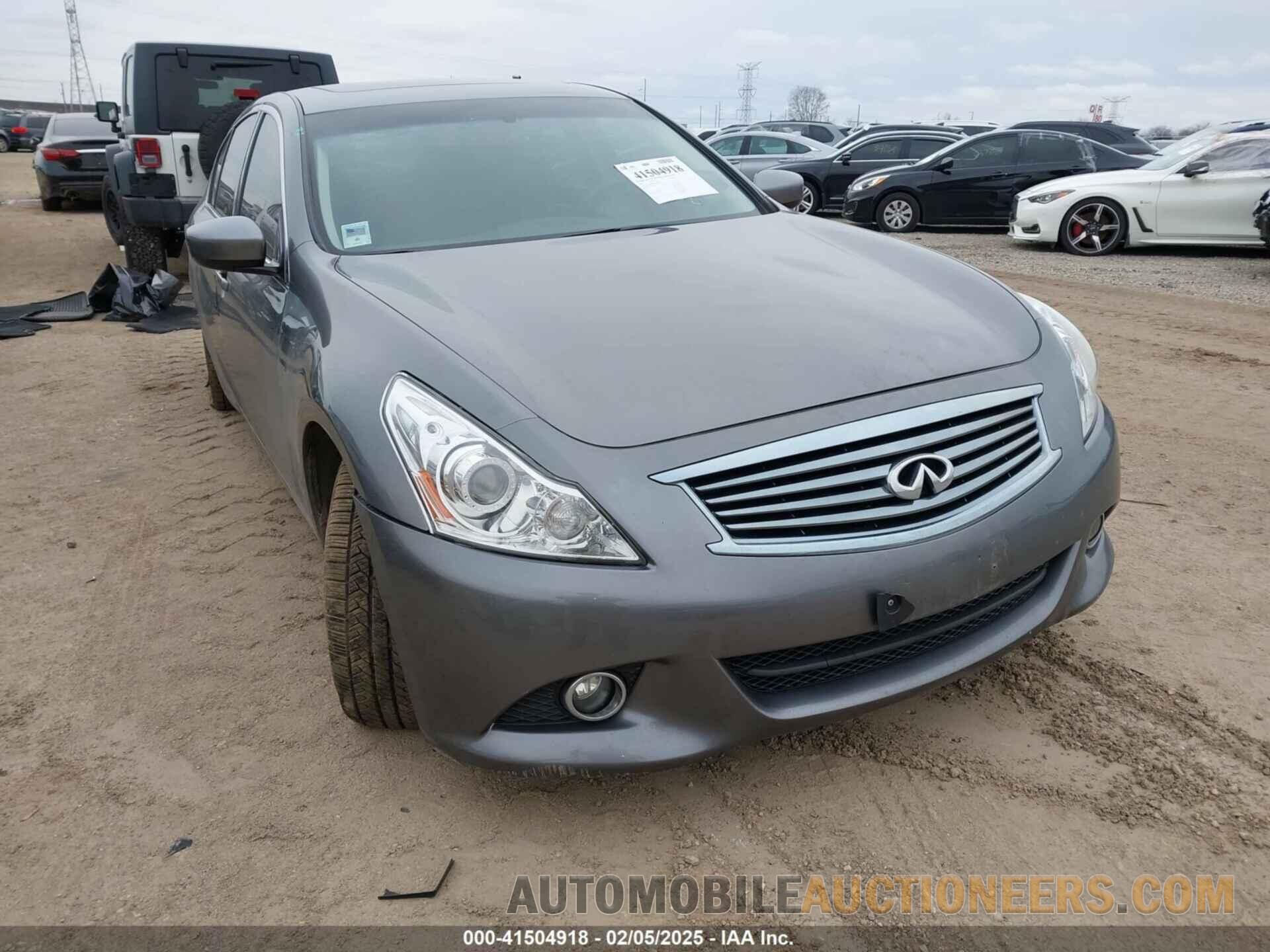 JN1CV6AR9BM401026 INFINITI G37X 2011