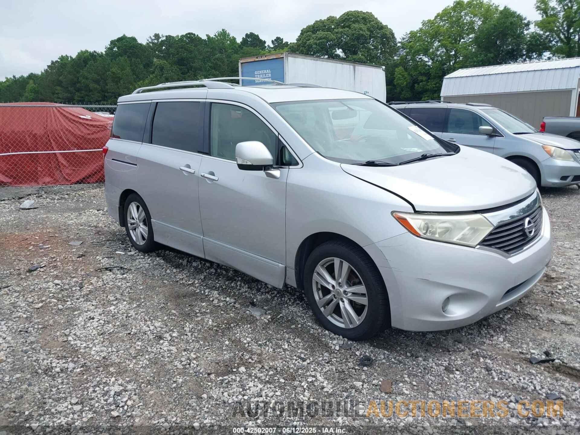 JN8AE2KP1C9050664 NISSAN QUEST 2012