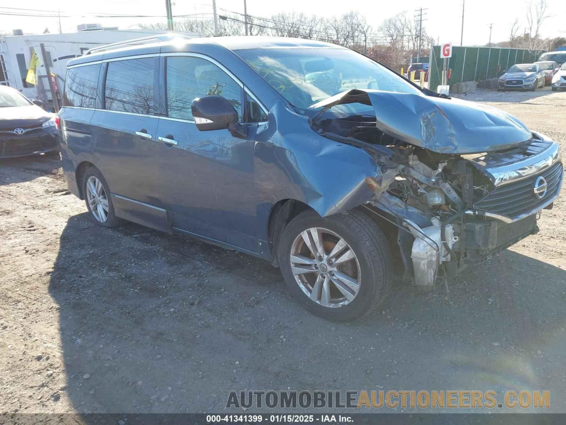 JN8AE2KP4C9038167 NISSAN QUEST 2012