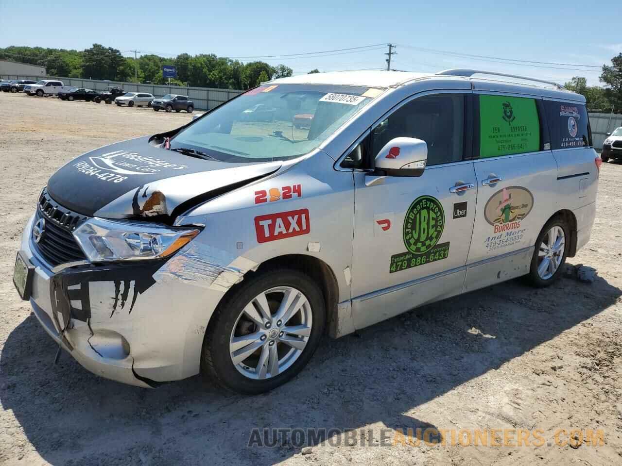 JN8AE2KP5C9045354 NISSAN QUEST 2012