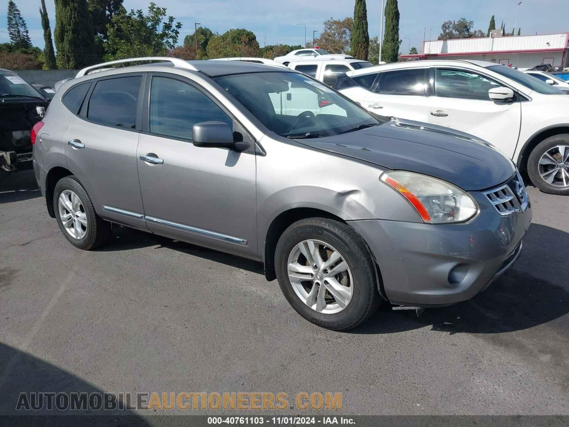 JN8AS5MT7CW296432 NISSAN ROGUE 2012