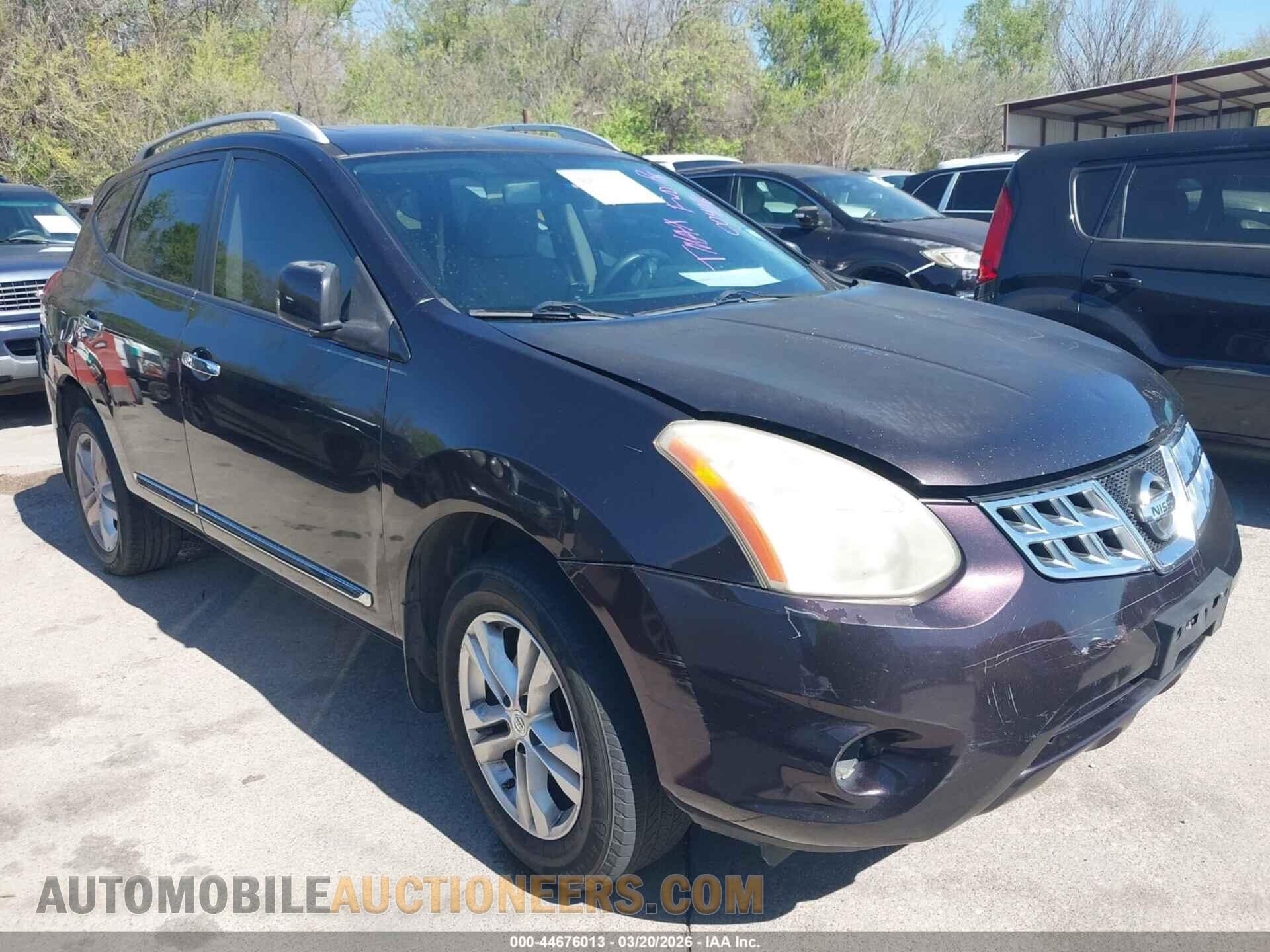 JN8AS5MT7DW004036 NISSAN ROGUE 2013