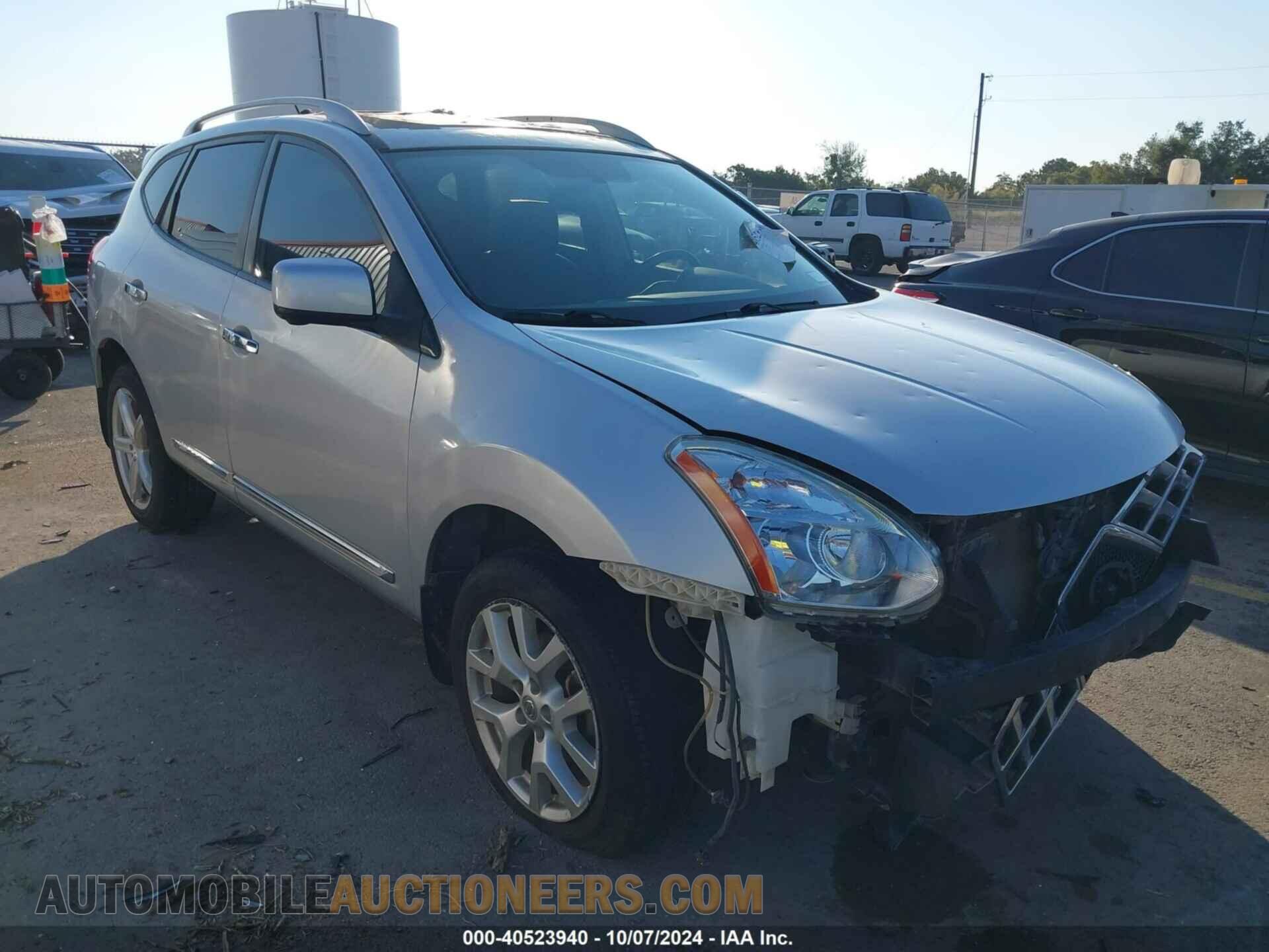 JN8AS5MT7DW020057 NISSAN ROGUE 2013