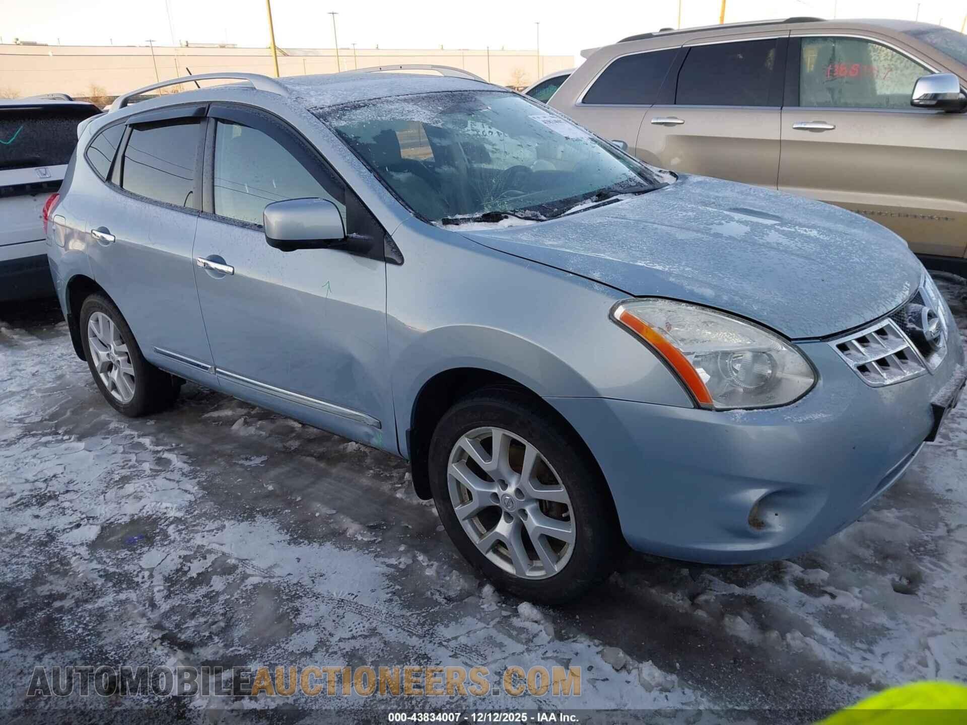 JN8AS5MV6CW408557 NISSAN ROGUE 2012