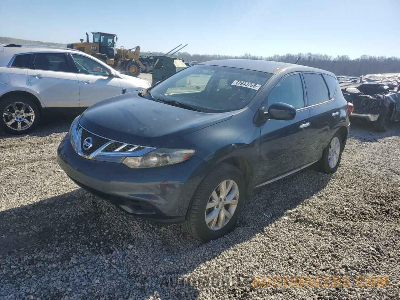 JN8AZ1MU2EW413611 NISSAN MURANO 2014