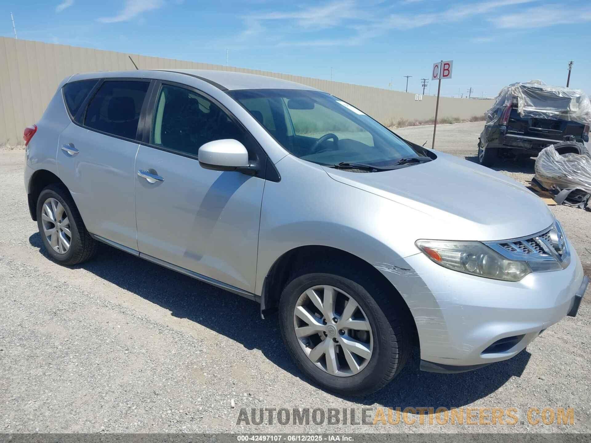 JN8AZ1MUXCW100206 NISSAN MURANO 2012