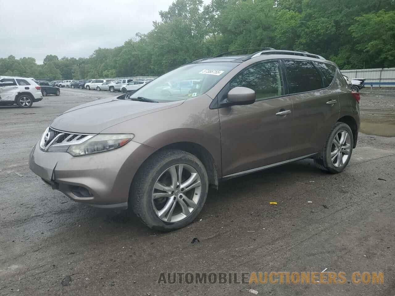 JN8AZ1MW0BW155375 NISSAN MURANO 2011