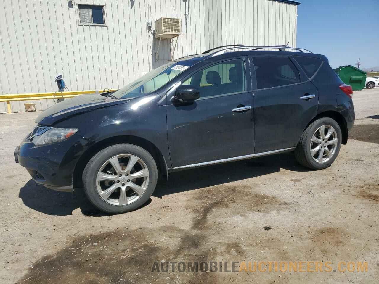 JN8AZ1MW0CW239164 NISSAN MURANO 2012
