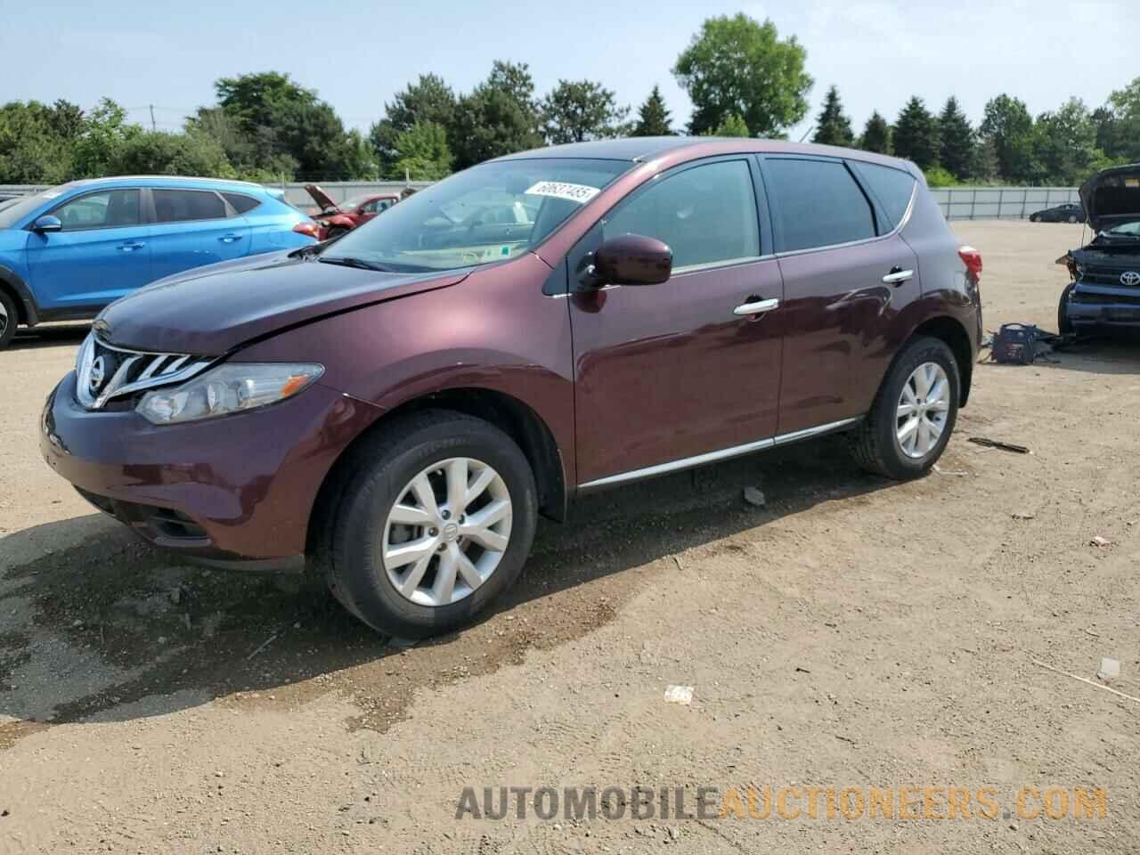 JN8AZ1MW0EW517113 NISSAN MURANO 2014