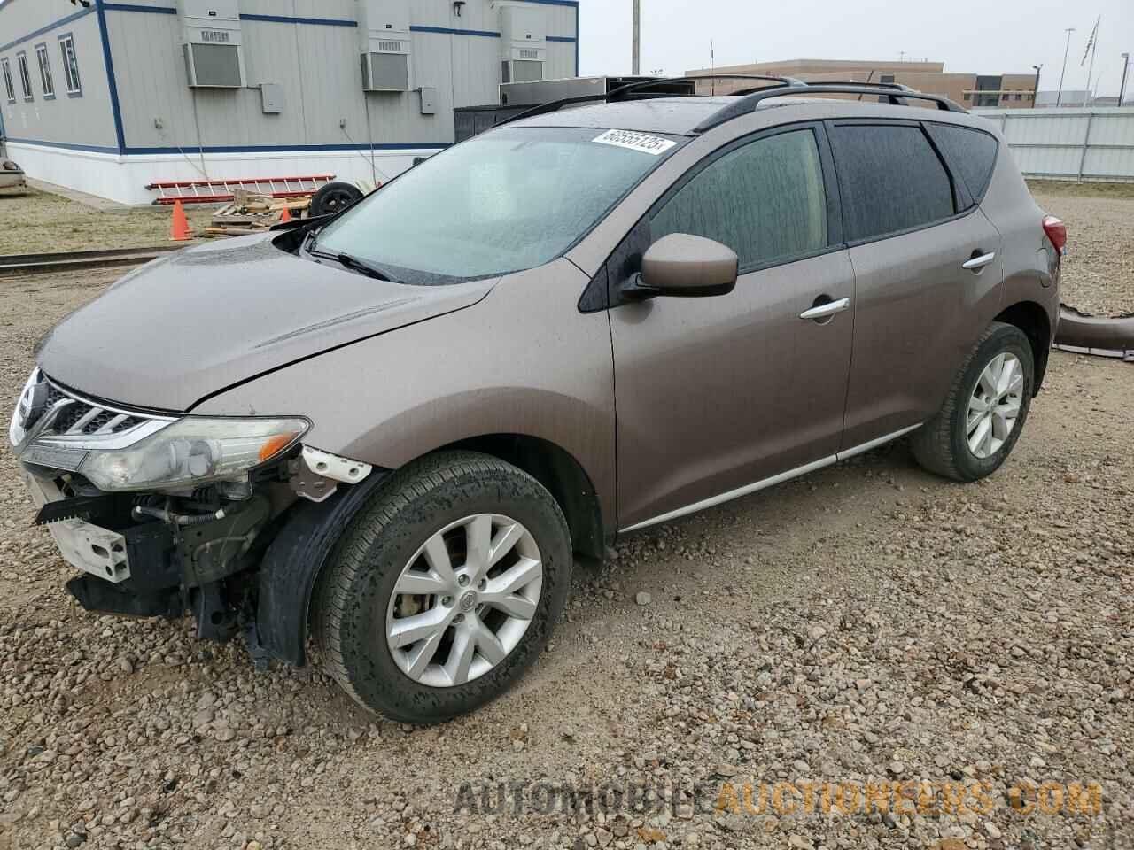 JN8AZ1MW1DW302029 NISSAN MURANO 2013