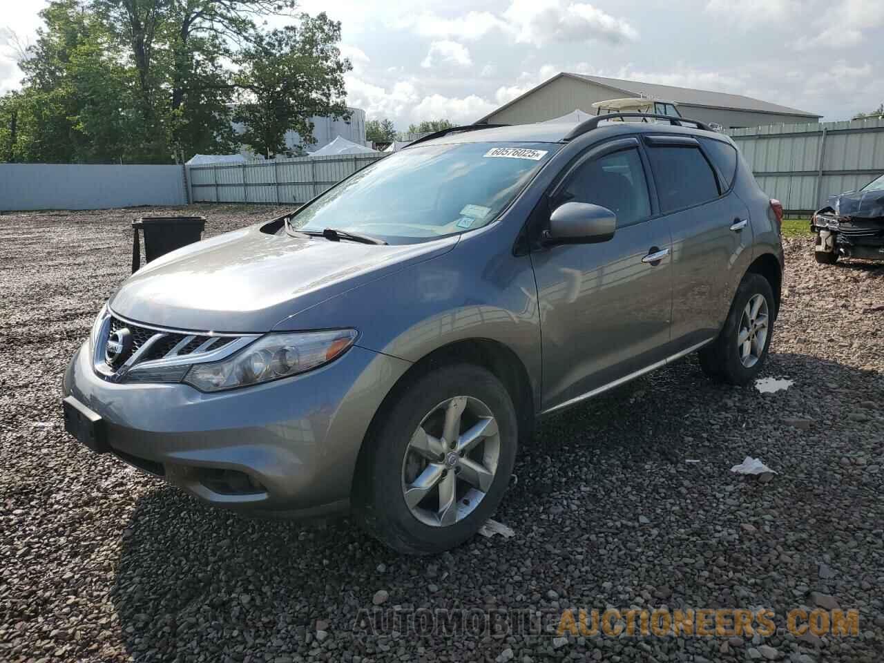 JN8AZ1MW2EW507196 NISSAN MURANO 2014