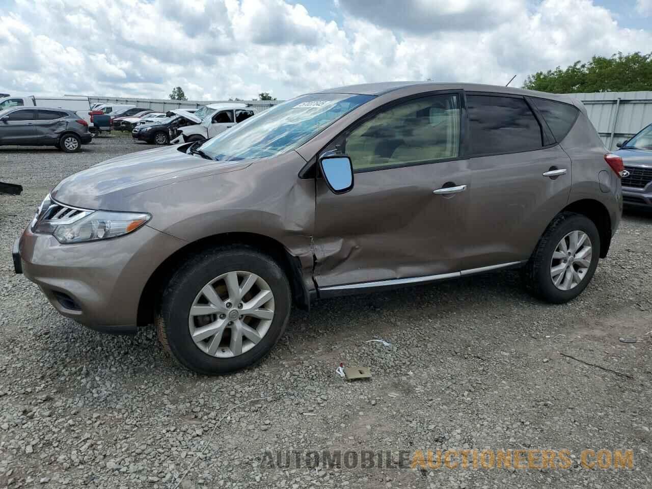JN8AZ1MW4DW314434 NISSAN MURANO 2013