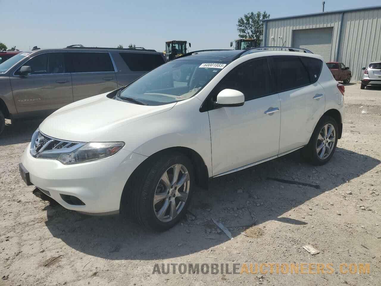 JN8AZ1MW4EW504221 NISSAN MURANO 2014