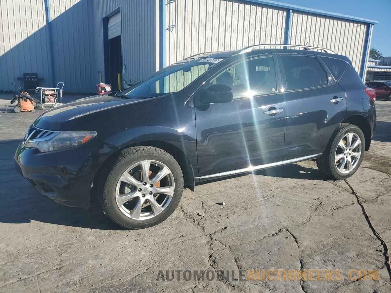 JN8AZ1MW5DW307718 NISSAN MURANO 2013